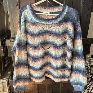 NWT  ombre stripe sweater